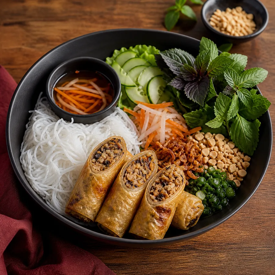 Bún Chả Giò