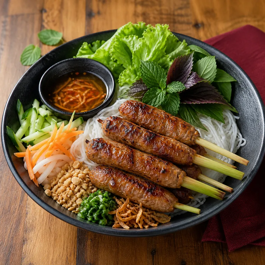 Bún Nem Lụi
