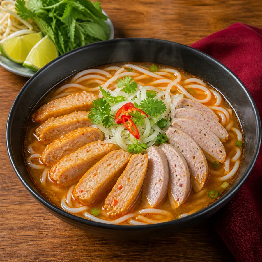 Bún Bò Chả Tôm (Hoặc Chả Huế)